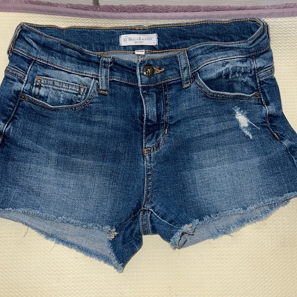Bella Ragazza Sreak peek sexy boy friend shorts size small
